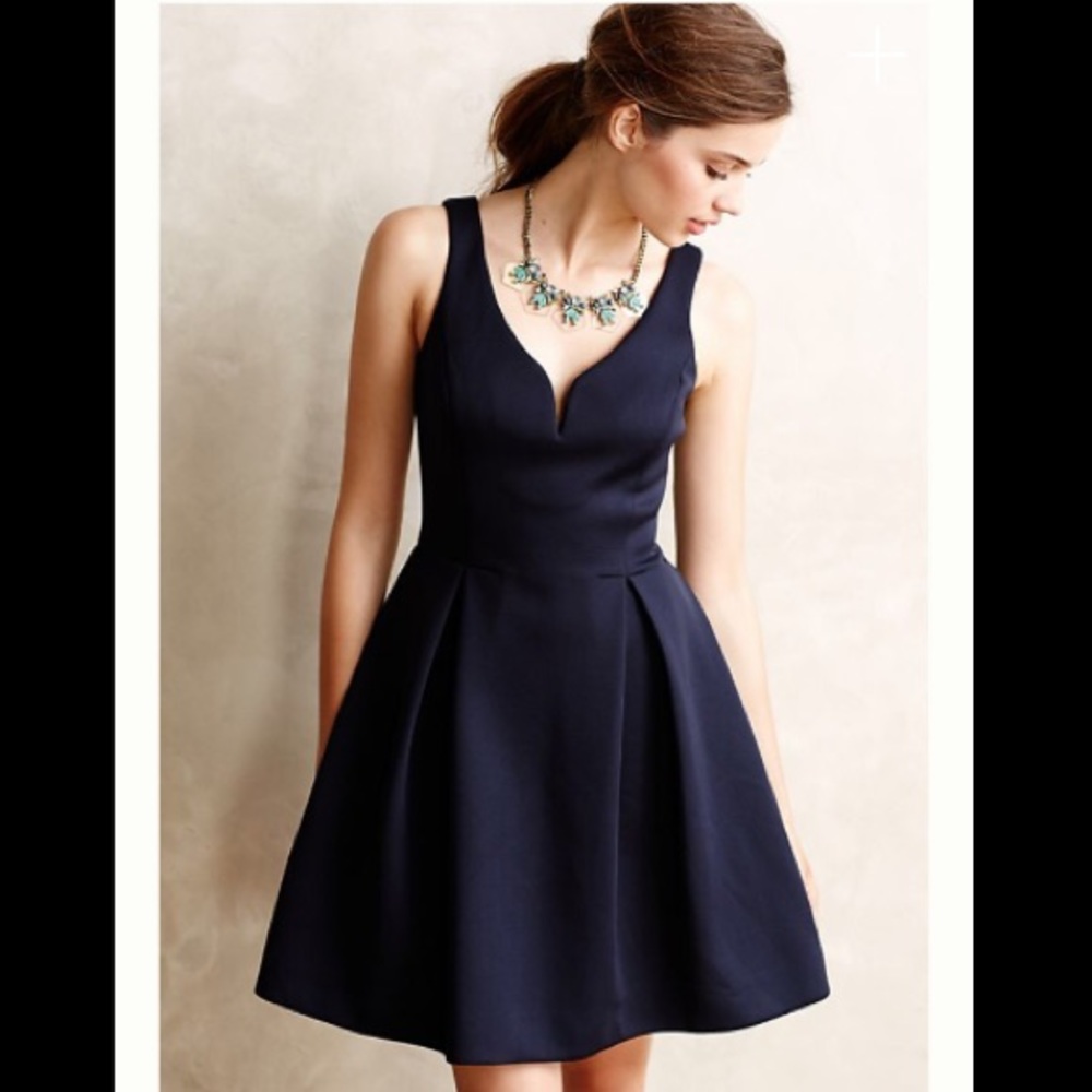 Anthropologie Ravine Flared Dress - Picture 1 of 3